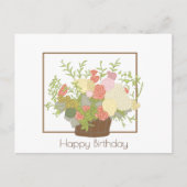 Gelukkige verjaardag briefkaart (Voorkant)