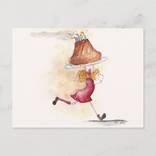 Gelukkige verjaardag briefkaart (Voorkant)