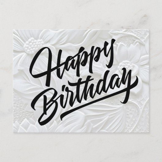 Gelukkige verjaardag briefkaart (Voorkant)