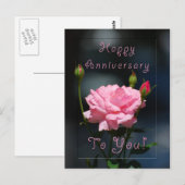 Gelukkige verjaardag briefkaart (Voorkant / Achterkant)