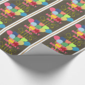 Gelukkige Verjaardag Bro Art Print Cadeaupapier (Hoek)