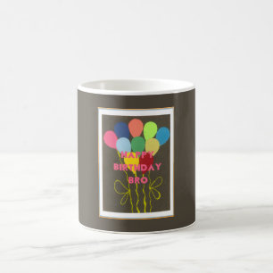 Gelukkige Verjaardag Bro Art Print Koffiemok
