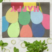 Gelukkige Verjaardag Bro Art Print Theedoek (Gevouwen)