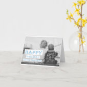 Gelukkige verjaardag broertje kaart (Gele Bloem)