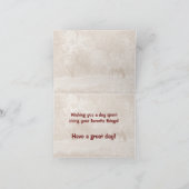 Gelukkige Verjaardag Bruin Miniatuur Draft Shire H Kaart (Binnen)