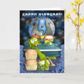 Gelukkige Verjaardag, Buiten deze wereld, buitenaa Kaart (Gele Bloem)