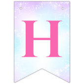 Gelukkige Verjaardag bunting banner voor eerste ve (Tweede vlag)