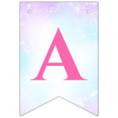 Gelukkige Verjaardag bunting banner voor eerste ve (Derde vlag)