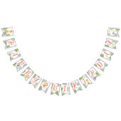 Gelukkige Verjaardag bunting banner voor eerste ve (Alle)