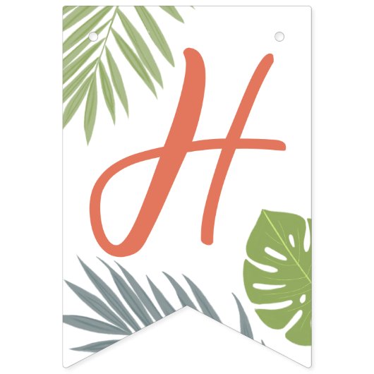 Gelukkige Verjaardag bunting banner voor eerste ve (Tweede vlag)