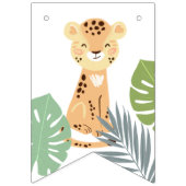 Gelukkige Verjaardag bunting banner voor eerste ve (Eerste vlag)