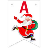 Gelukkige Verjaardag Bunting Vlaggen Kerstmis Gift Vlaggetjes (Derde vlag)