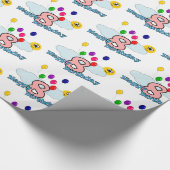 Gelukkige verjaardag cadeaupapier (Hoek)