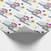 Gelukkige verjaardag cadeaupapier (Hoek)