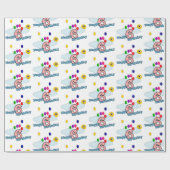 Gelukkige verjaardag cadeaupapier (Vlak)