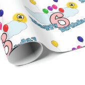 Gelukkige verjaardag cadeaupapier (Rol Hoek)