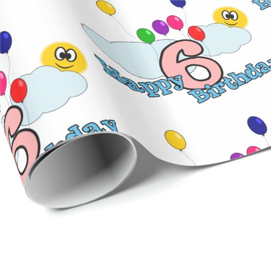 Gelukkige verjaardag cadeaupapier (Rol Hoek)