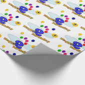 Gelukkige verjaardag cadeaupapier (Hoek)