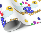 Gelukkige verjaardag cadeaupapier (Rol Hoek)