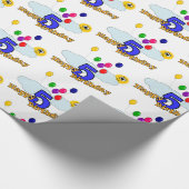 Gelukkige verjaardag cadeaupapier (Hoek)