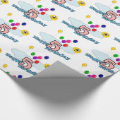 Gelukkige verjaardag cadeaupapier (Hoek)