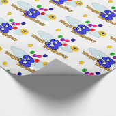 Gelukkige verjaardag cadeaupapier (Hoek)