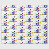 Gelukkige verjaardag cadeaupapier (Vlak)