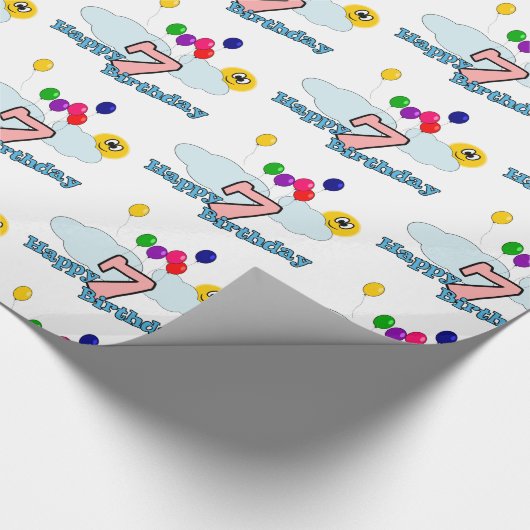 Gelukkige verjaardag cadeaupapier (Hoek)