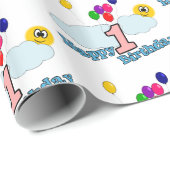 Gelukkige verjaardag cadeaupapier (Rol Hoek)