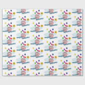 Gelukkige verjaardag cadeaupapier (Vlak)