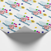 Gelukkige verjaardag cadeaupapier (Hoek)