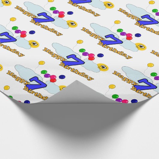 Gelukkige verjaardag cadeaupapier (Hoek)