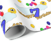 Gelukkige verjaardag cadeaupapier (Rol Hoek)