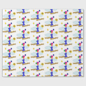 Gelukkige verjaardag cadeaupapier (Vlak)