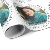 gelukkige verjaardag cadeaupapier (Rol Hoek)