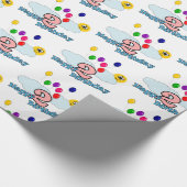 Gelukkige verjaardag cadeaupapier (Hoek)