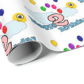 Gelukkige verjaardag cadeaupapier (Rol Hoek)