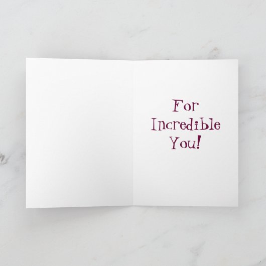 Gelukkige Verjaardag! Cake 2 JAAR Kaart (Binnen)