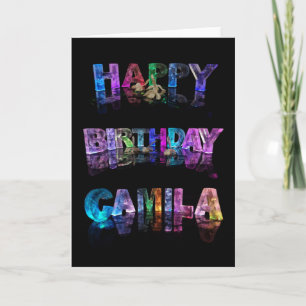 Gelukkige verjaardag Camila Kaart