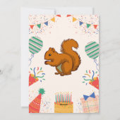 Gelukkige Verjaardag Canada Feestdagenkaart (Achterkant)