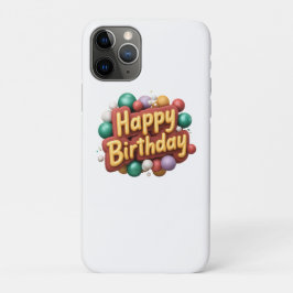 gelukkige verjaardag Case-Mate iPhone case
