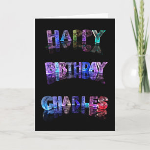 Gelukkige Verjaardag Charles Card Kaart