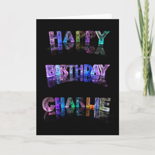Gelukkige Verjaardag Charlie Card Kaart