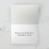 Gelukkige verjaardag chick van groep kaart (Binnen)