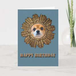 Gelukkige Verjaardag Chihuahua Kaart