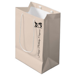'Gelukkige verjaardag Corgeous' Corgi-liefhebbers  Medium Cadeauzakje