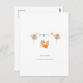 GELUKKIGE VERJAARDAG CORGI KAART (Voorkant / Achterkant)