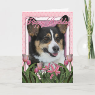 Gelukkige Verjaardag - Corgi Kaart