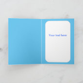 Gelukkige Verjaardag Corgi met Glazen Kaart (Binnen)