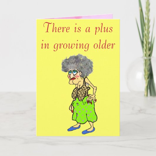 Gelukkige verjaardag, Cougar Kaart (Voorkant)